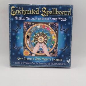 Amy Zerner The Enchanted Spellboard Box Set Agate Bracelet Divination Kit Good